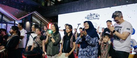 LAPAN PENGAMAL MEDIA SARAWAK TERIMA SUMBANGAN TABUNG KASIH@HAWANA