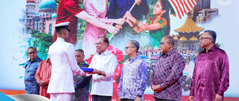 MAJLIS PELUNCURAN BULAN KEBANGSAAN DAN KIBAR JALUR GEMILANG 2026, RAKYAT MALAYSIA DISERU UNTUK TERUS KIBARKAN JALUR GEMILANG