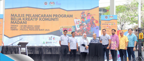 PROGRAM BELIA KREATIF KOMUNITI MADANI PLATFORM MEMPERKASA PEMBANGUNAN MODAL INSAN BELIA DALAM BIDANG KREATIF DAN DIGITAL