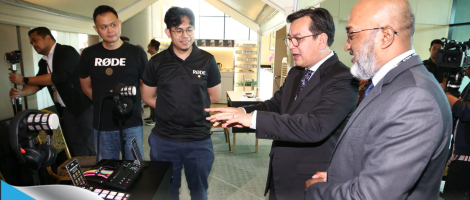 TIMBALAN KETUA SETIAUSAHA (KOMUNIKASI STRATEGIK DAN INDUSTRI KREATIF) KEMENTERIAN KOMUNIKASI HADIR KE MAJLIS PEMBUKAAN ASIA-PACIFIC BROADCASTING UNION CONTENT FESTIVAL 2025