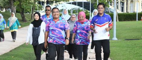 JOM 10,000 LANGKAH KEMENTERIAN KOMUNIKASI MENYOKONG INISIATIF KEMENTERIAN KESIHATAN MALAYSIA