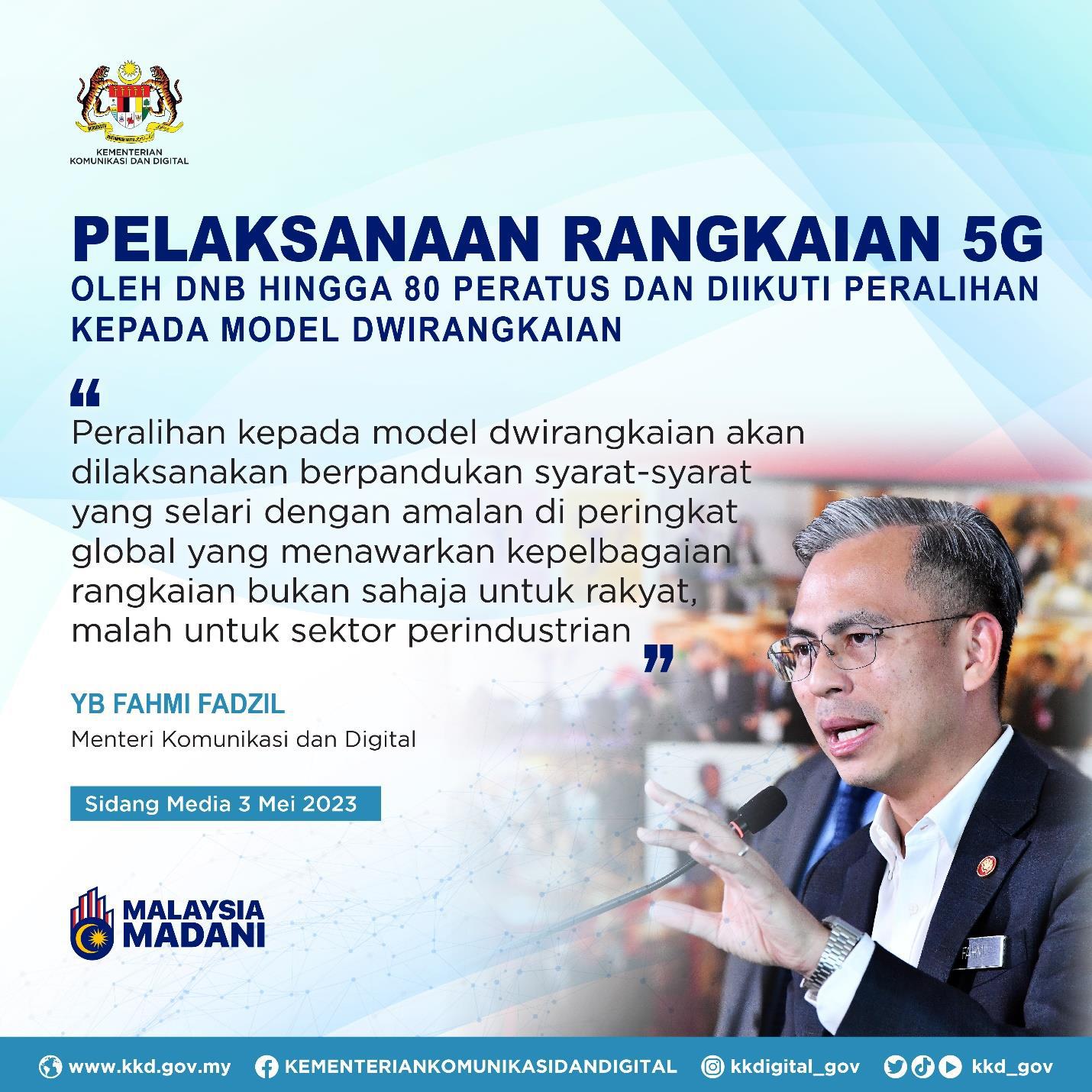 PELAKSANAAN RANGKAIAN 5G OLEH DNB 2