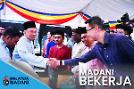 PERDANA MENTERI SANTUNI PENGAMAL MEDIA, HADIR KE MAJLIS BERBUKA PUASA